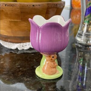 Vintage Laura Secord Ceramic Egg Cup